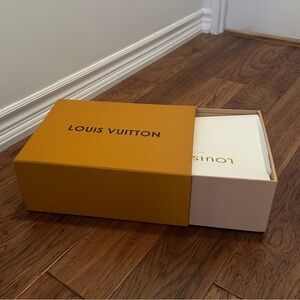 LV shoe box